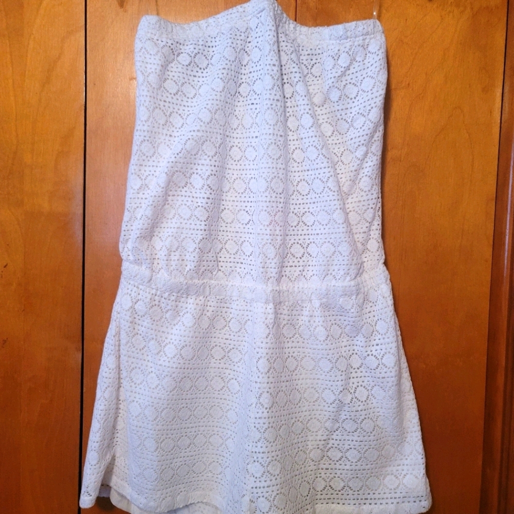 Earthbound white romper